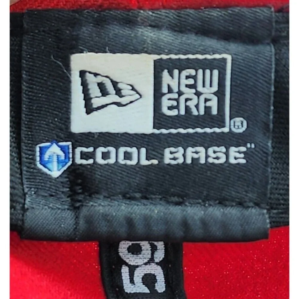 New Era‎ Cool Base 59FIFTY MLB Philadelphia Phillies Red Fitted Hat Cap Size 7